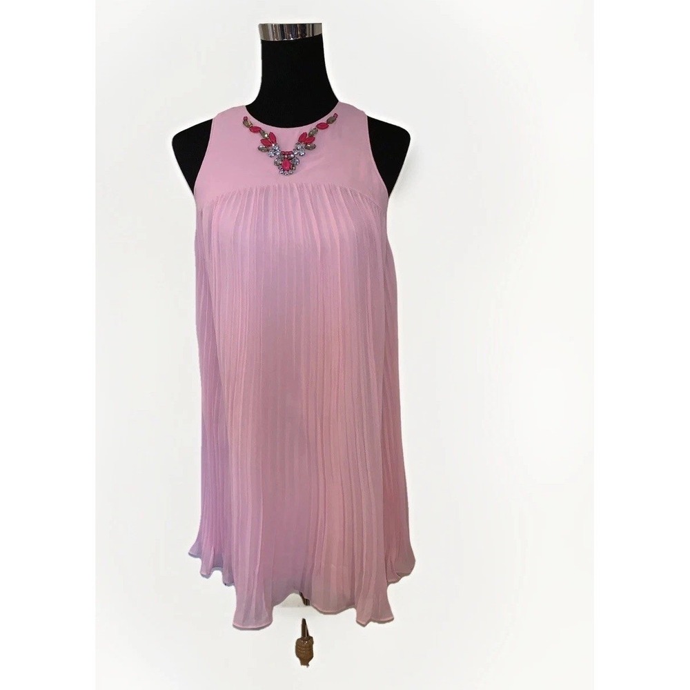 TED BAKER LONDON ARLEEN EMBELLISHED PLEAT SKIRT   DRESS 1 (U.S.4) NWT